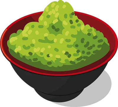 Japanese sashimi platter with fresh seafood